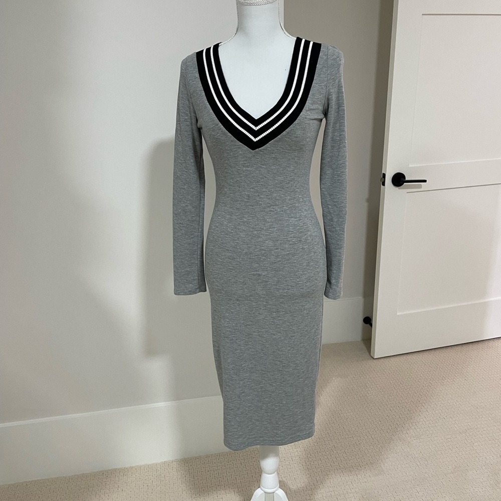 Want my look gray dress 👗